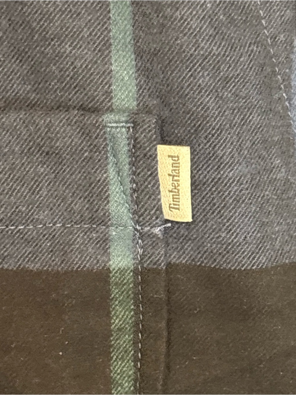 Timberland long-sleeve plaid flannel - Picture 10 of 13